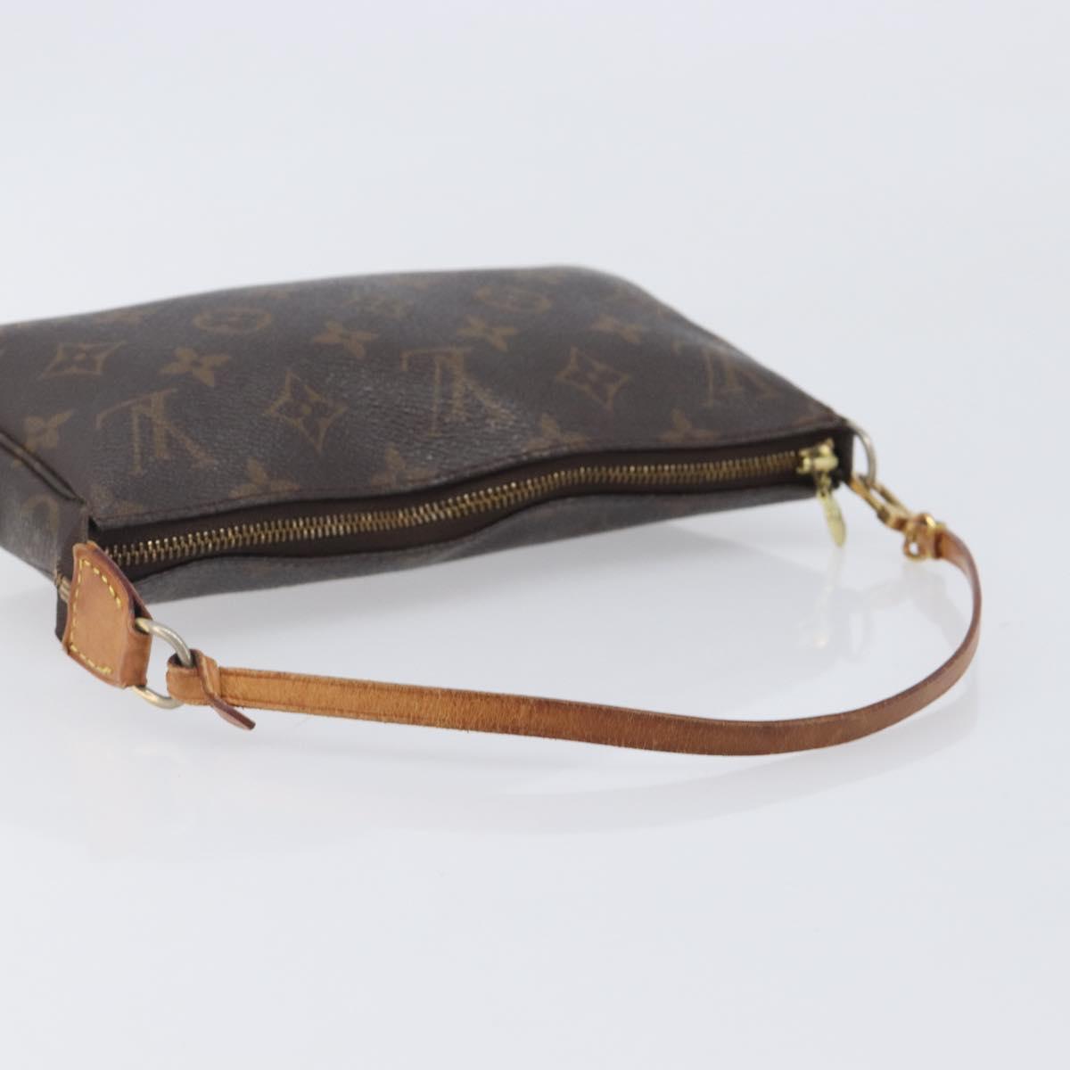 LOUIS VUITTON Monogram Pochette Accessoires Pouch M51980 LV Auth 205052A