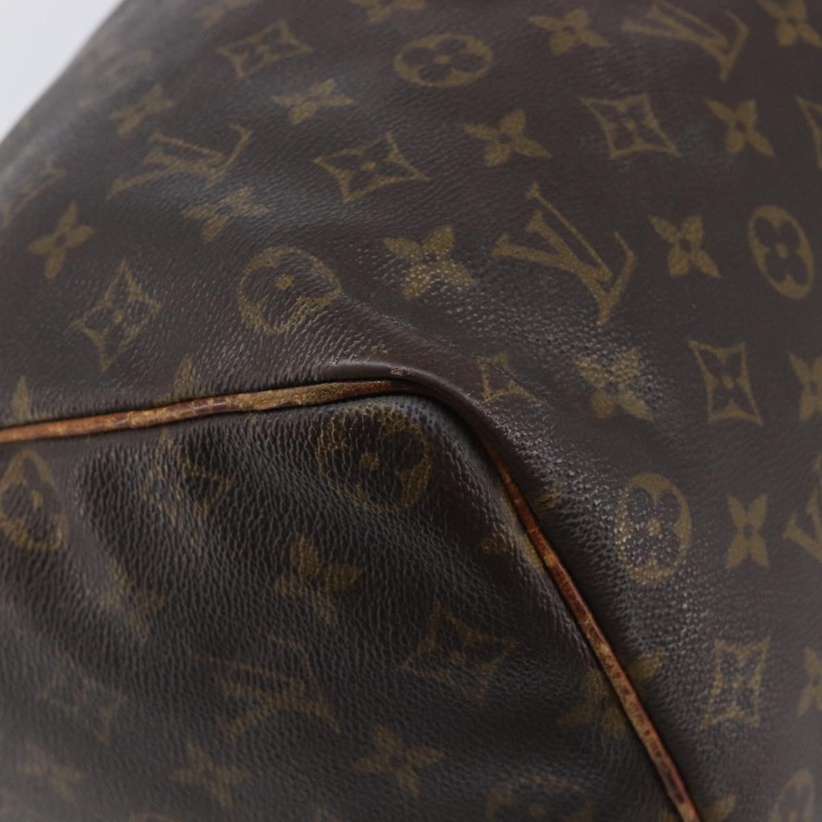 LOUIS VUITTON Monogram Speedy 35 Hand Bag M41524 LV Auth 205056