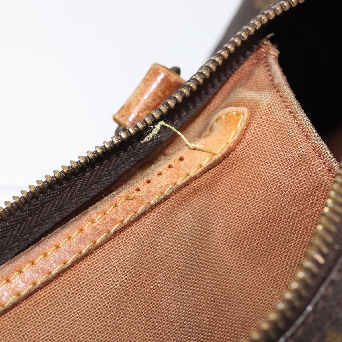 LOUIS VUITTON Monogram Speedy 35 Hand Bag M41524 LV Auth 205056