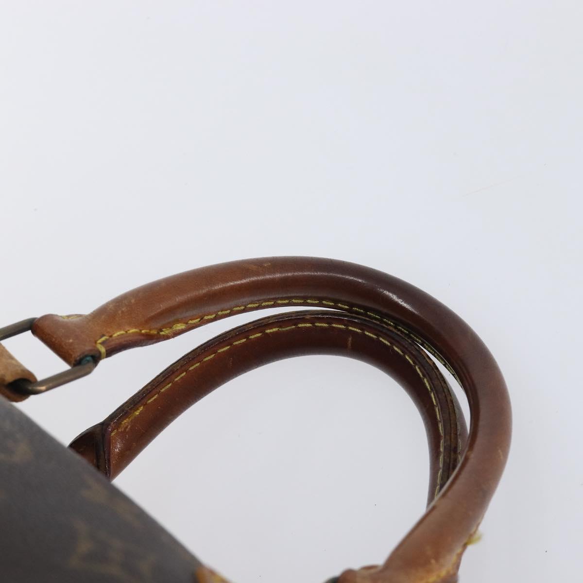 LOUIS VUITTON Monogram Speedy 35 Hand Bag M41524 LV Auth 205056