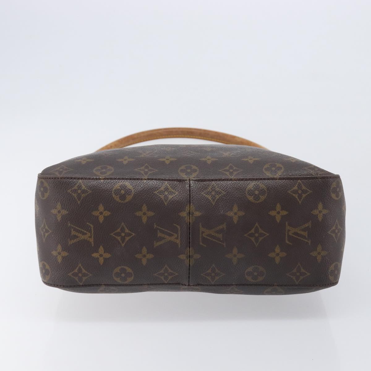 LOUIS VUITTON Monogram Looping GM Shoulder Bag M51145 LV Auth 205058