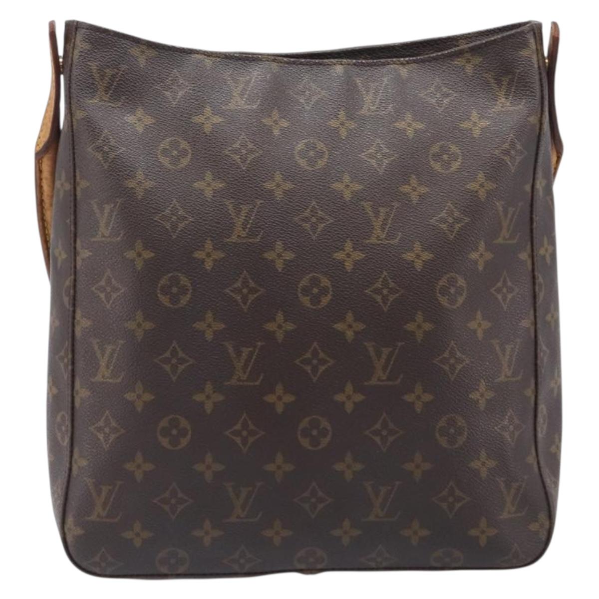 LOUIS VUITTON Monogram Looping GM Shoulder Bag M51145 LV Auth 205058