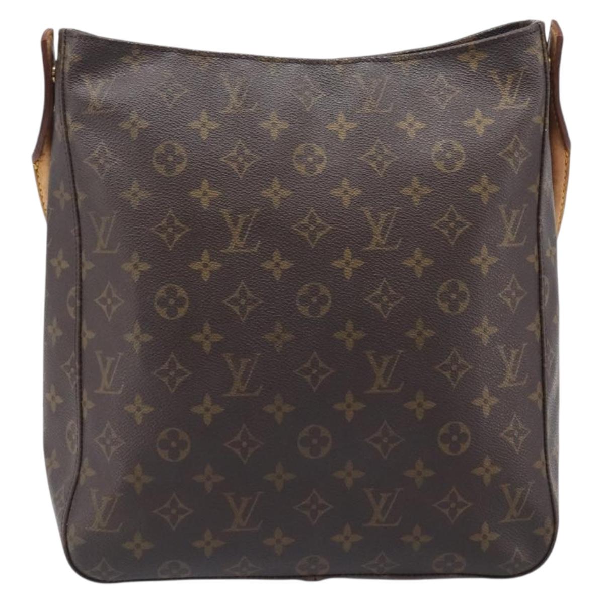LOUIS VUITTON Monogram Looping GM Shoulder Bag M51145 LV Auth 205058