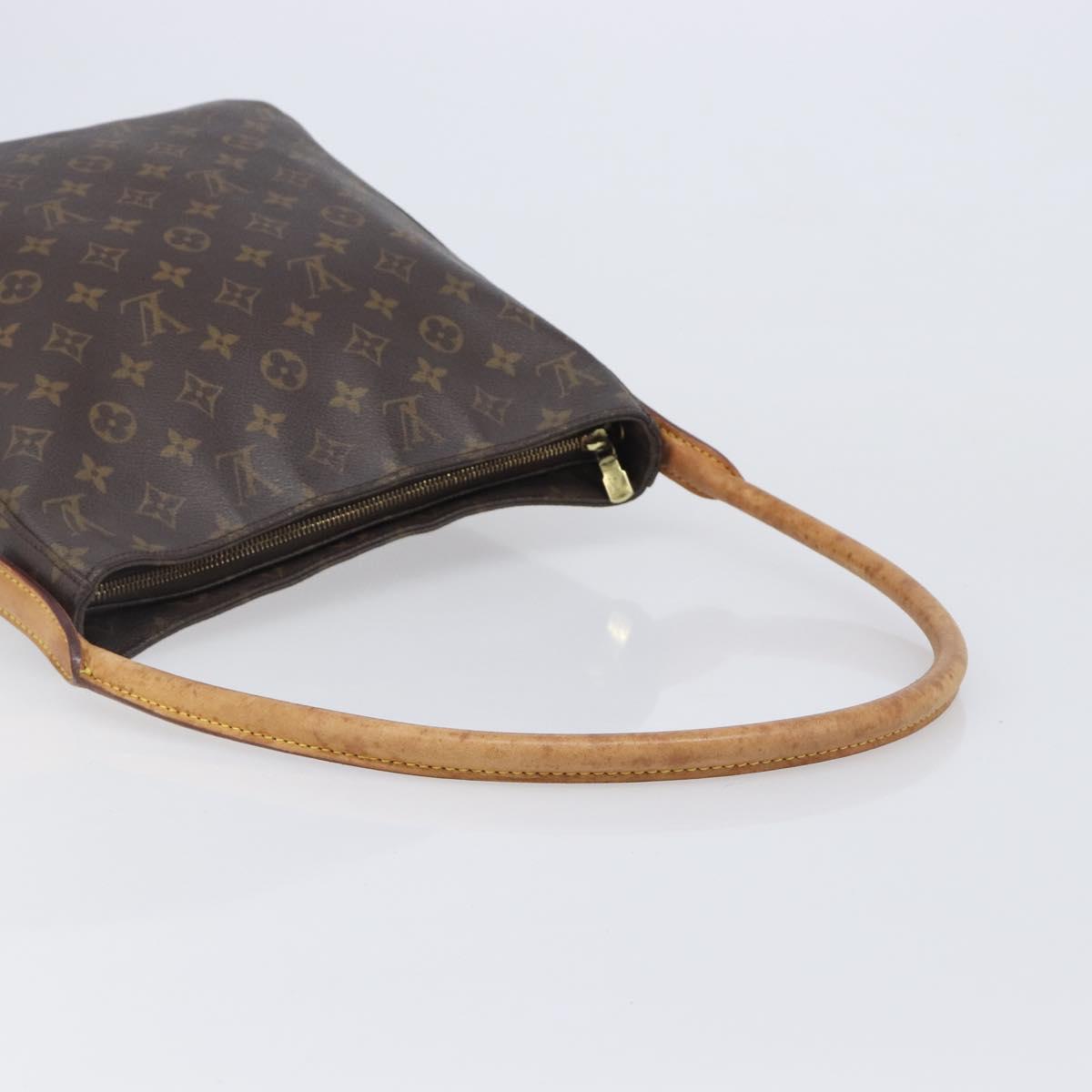 LOUIS VUITTON Monogram Looping GM Shoulder Bag M51145 LV Auth 205058