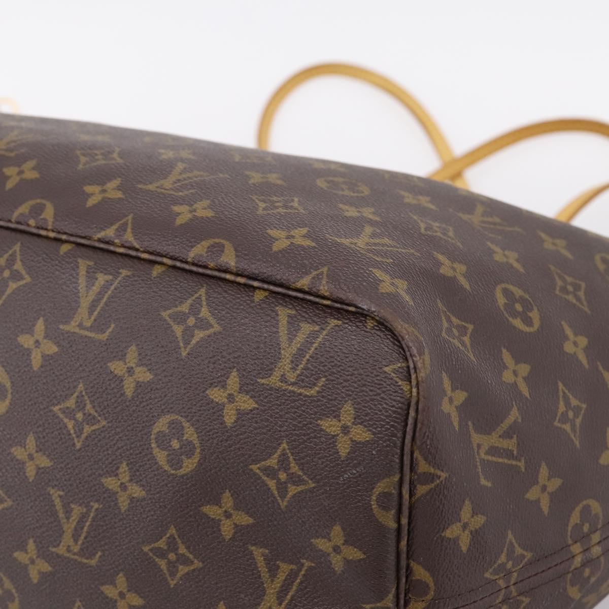 LOUIS VUITTON Monogram Neverfull GM Tote Bag M40157 LV Auth 205059