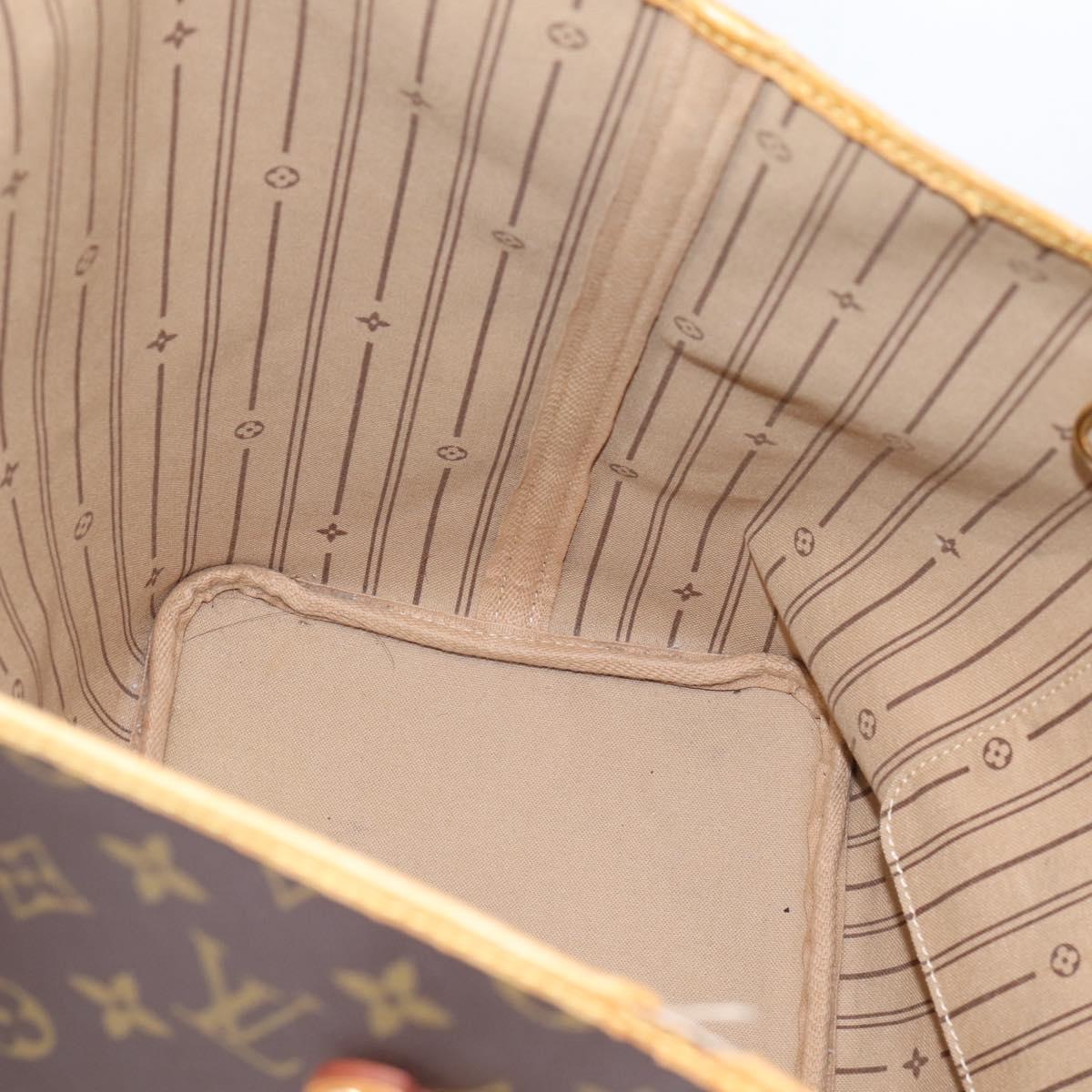 LOUIS VUITTON Monogram Neverfull GM Tote Bag M40157 LV Auth 205059