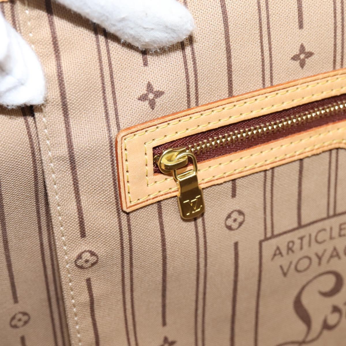 LOUIS VUITTON Monogram Neverfull GM Tote Bag M40157 LV Auth 205059