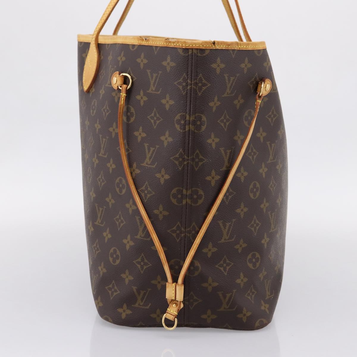 LOUIS VUITTON Monogram Neverfull GM Tote Bag M40157 LV Auth 205059