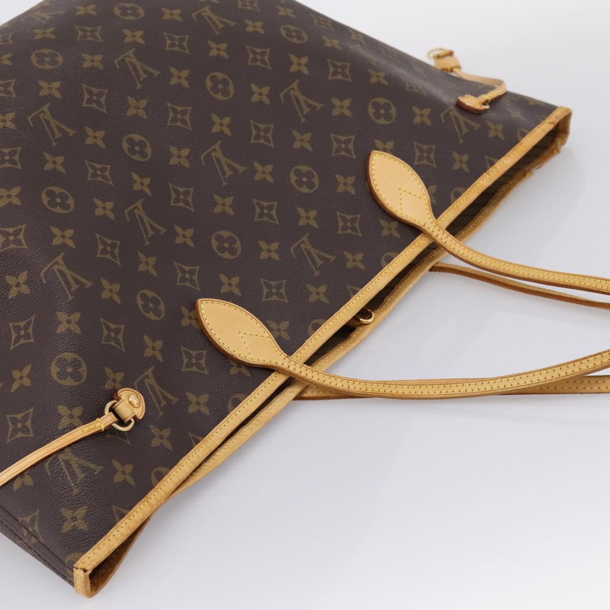 LOUIS VUITTON Monogram Neverfull GM Tote Bag M40157 LV Auth 205059