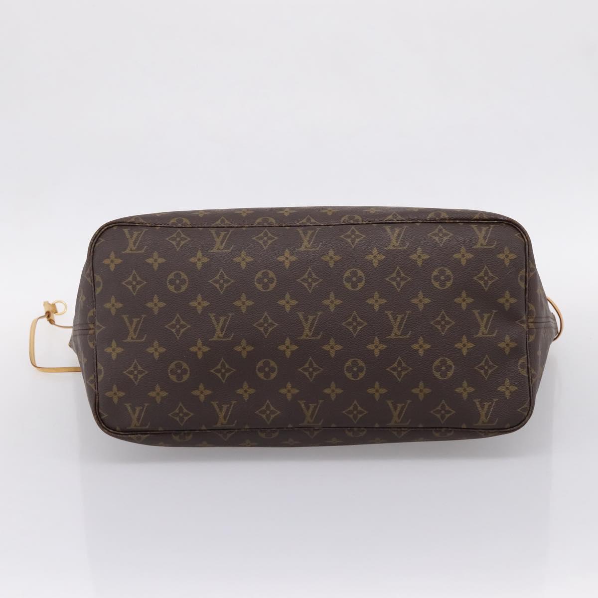 LOUIS VUITTON Monogram Neverfull GM Tote Bag M40157 LV Auth 205059