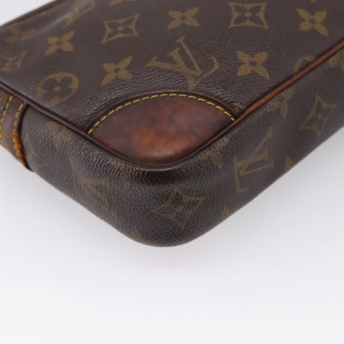 LOUIS VUITTON Monogram Marly Dragonne GM Clutch Bag M51825 LV Auth 205061