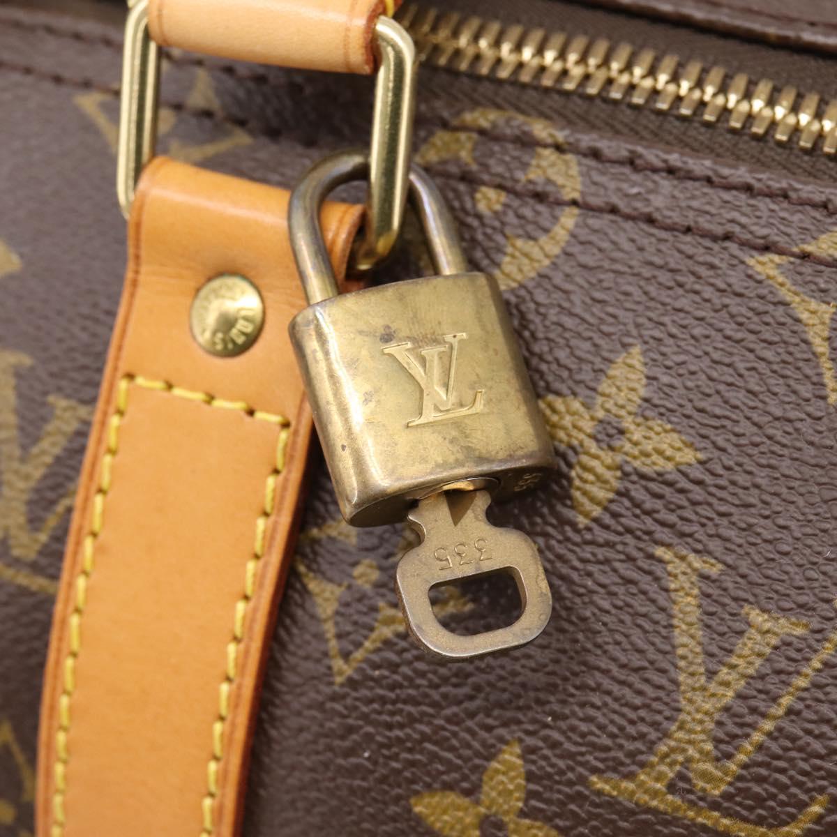 LOUIS VUITTON Monogram Keepall 45 Boston Bag M41428 LV Auth 205069SAV
