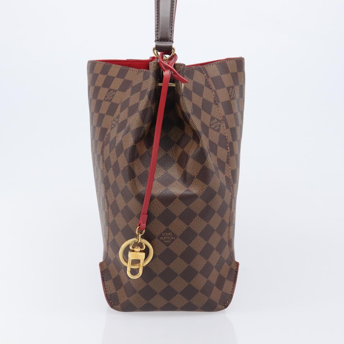 LOUIS VUITTON Damier Ebene Kaisa Hobo Shoulder Bag N41555 LV Auth 205070SAM