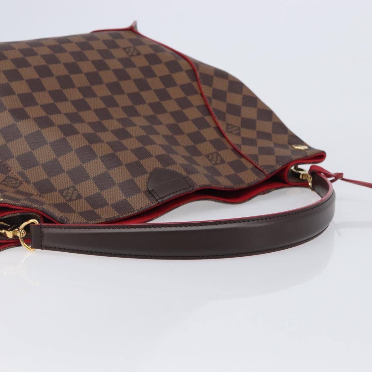LOUIS VUITTON Damier Ebene Kaisa Hobo Shoulder Bag N41555 LV Auth 205070SAM