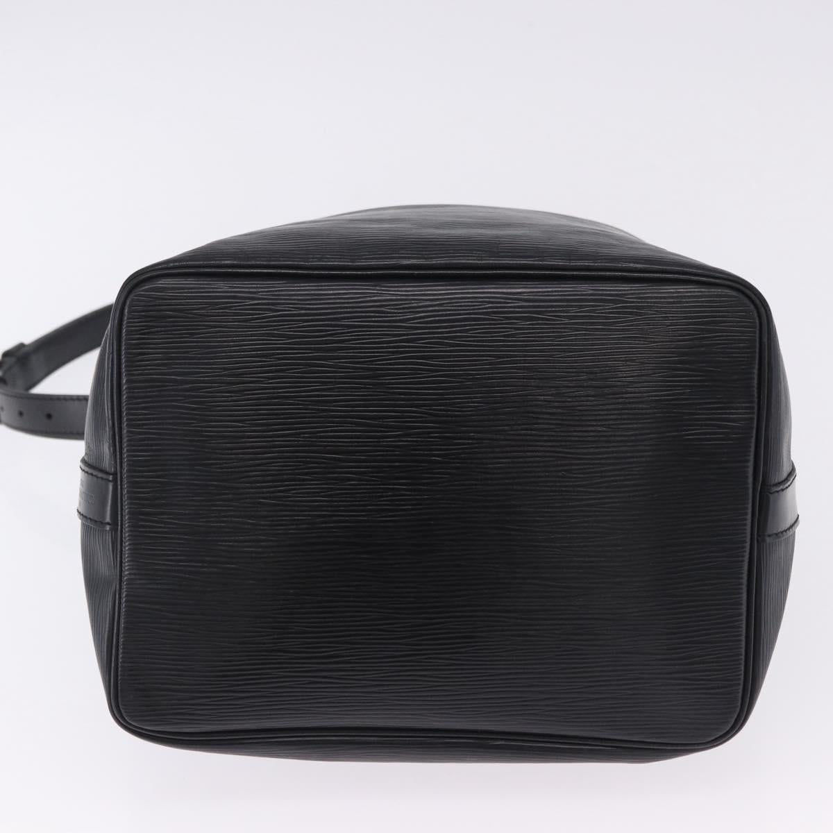 LOUIS VUITTON Epi Petit Noe Shoulder Bag Black M44102 LV Auth 205071A