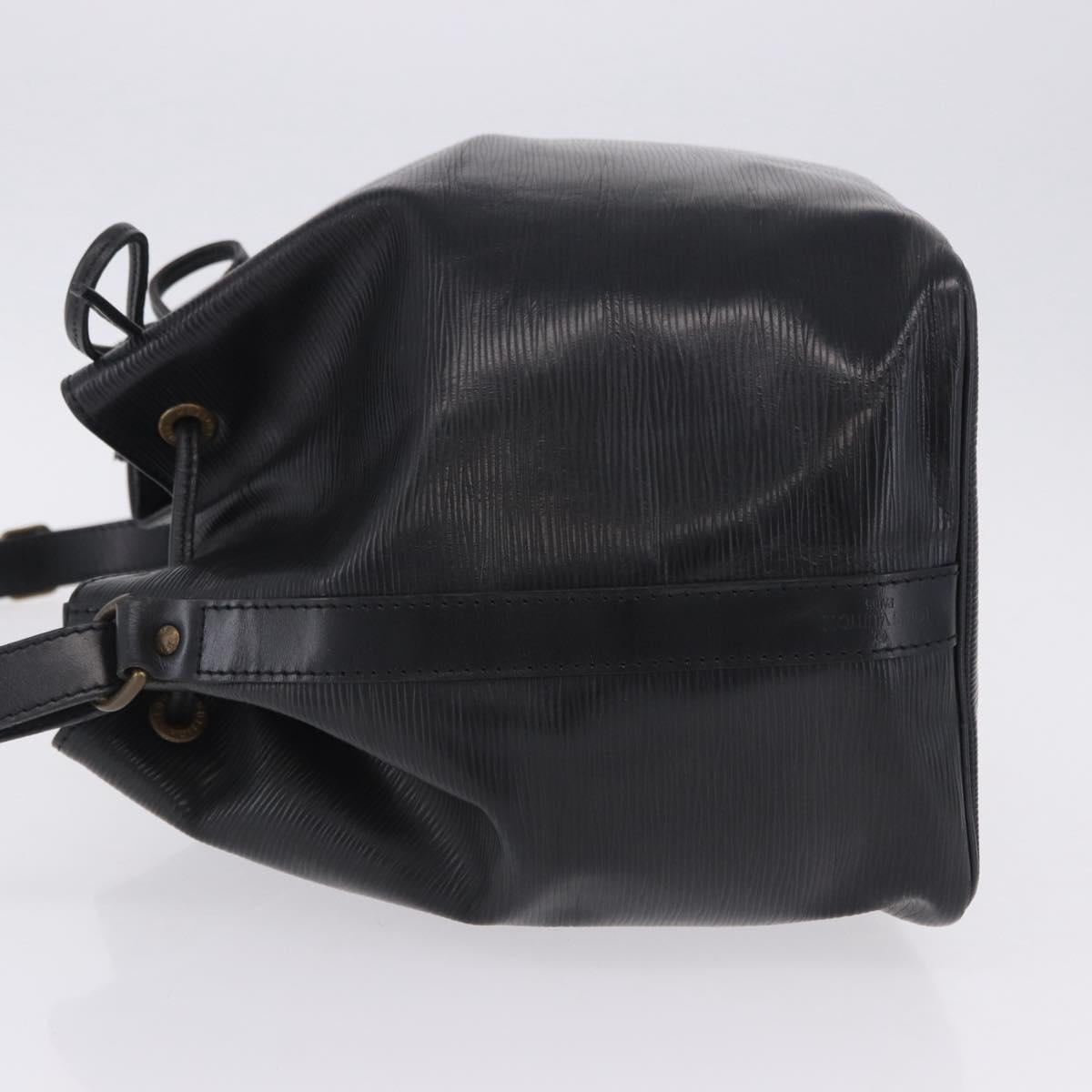 LOUIS VUITTON Epi Petit Noe Shoulder Bag Black M44102 LV Auth 205071A