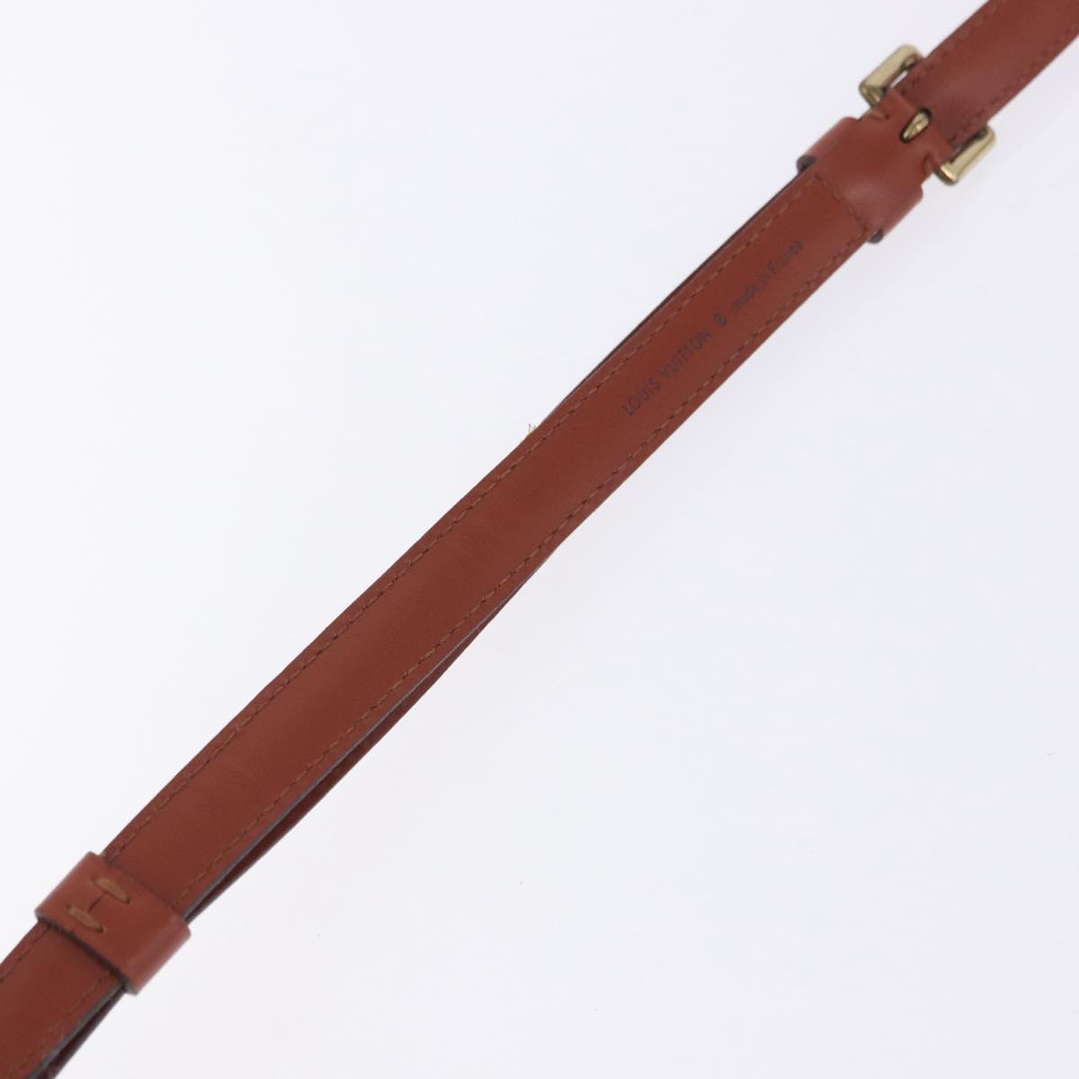 LOUIS VUITTON Epi Monceau 28 Hand Bag Brown M52123 LV Auth 205072V