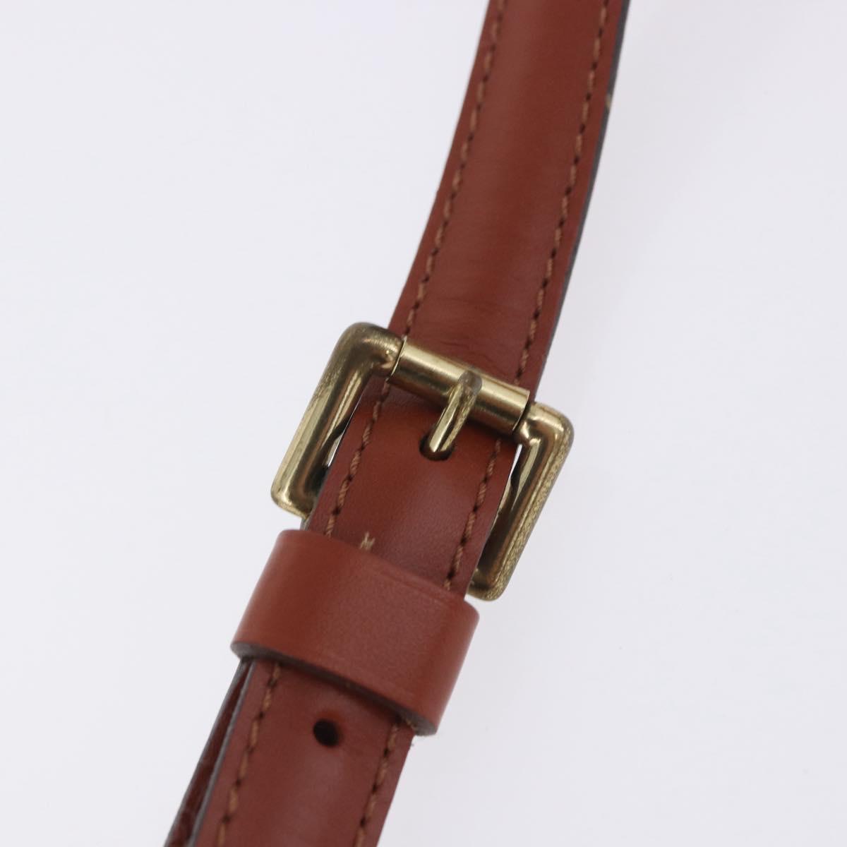 LOUIS VUITTON Epi Monceau 28 Hand Bag Brown M52123 LV Auth 205072V