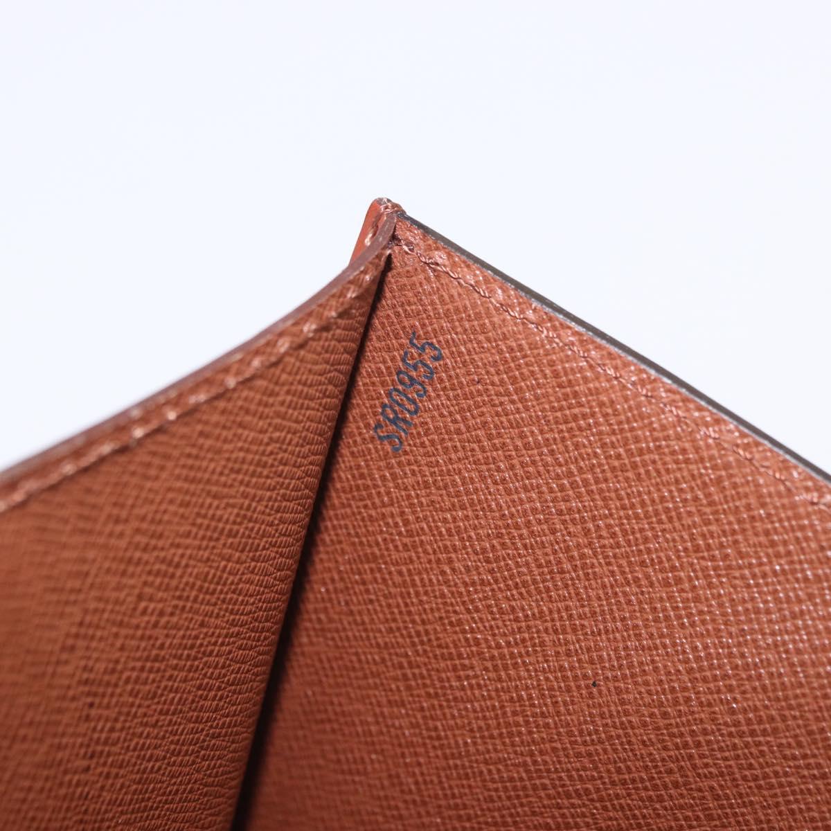 LOUIS VUITTON Epi Monceau 28 Hand Bag Brown M52123 LV Auth 205072V