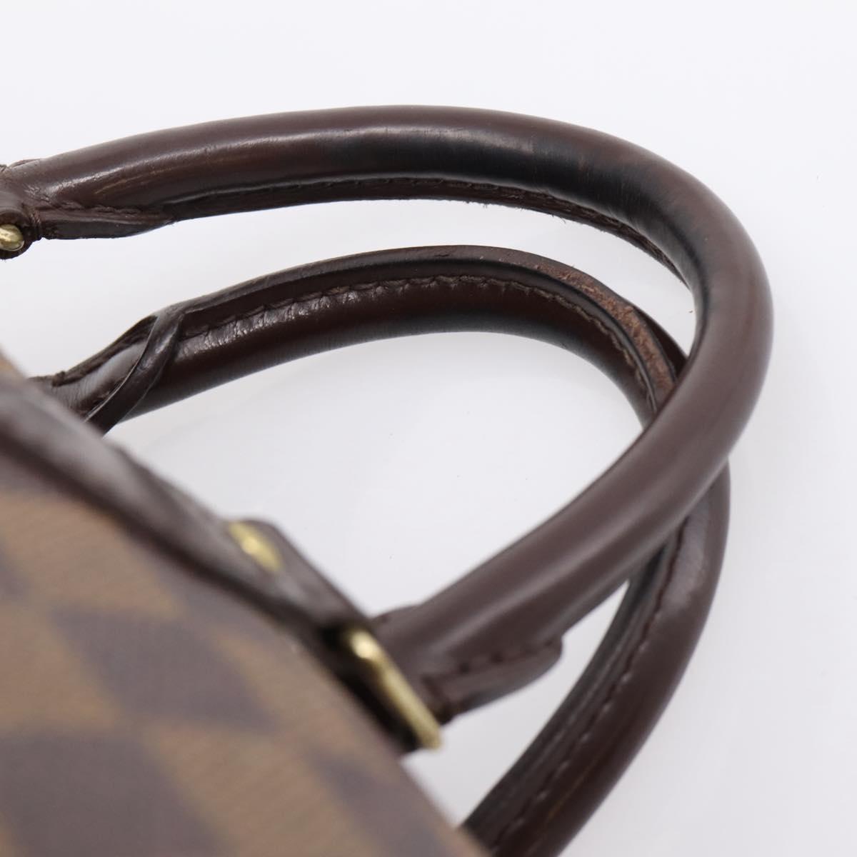 LOUIS VUITTON Damier Ebene Speedy 30 Hand Bag N41364 LV Auth 205075A