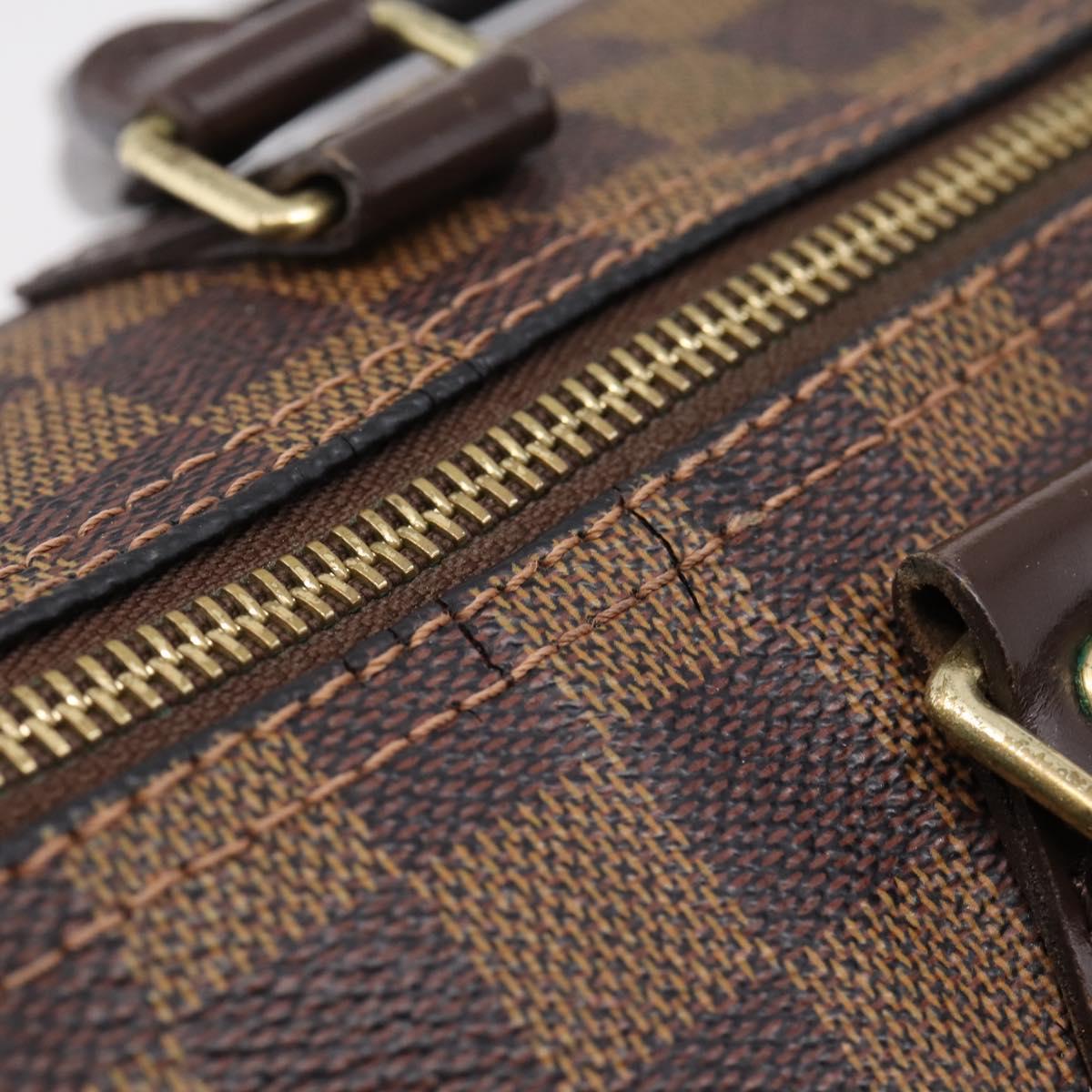LOUIS VUITTON Damier Ebene Speedy 30 Hand Bag N41364 LV Auth 205075A
