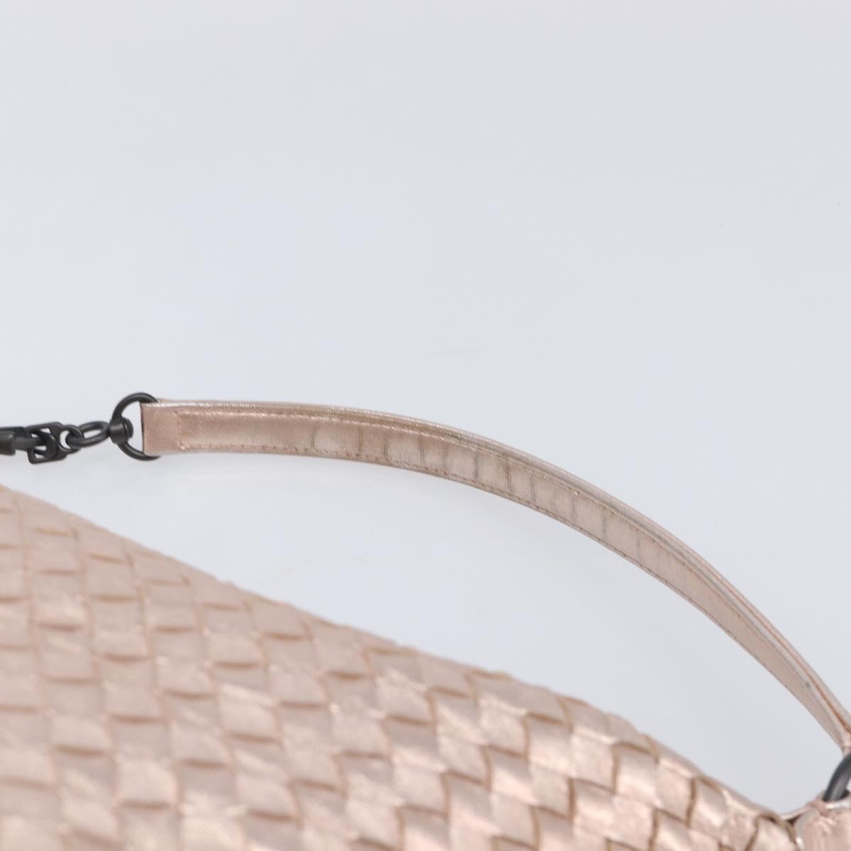 BOTTEGA VENETA INTRECCIATO Hand Bag Leather Pink Auth 205077V