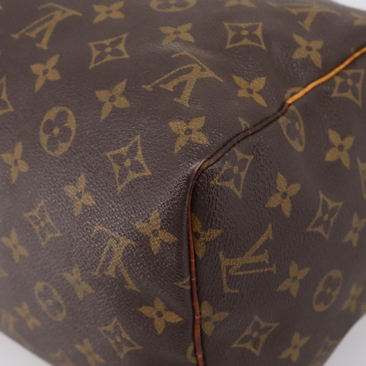 LOUIS VUITTON Monogram Speedy 30 Hand Bag M41526 LV Auth 205078