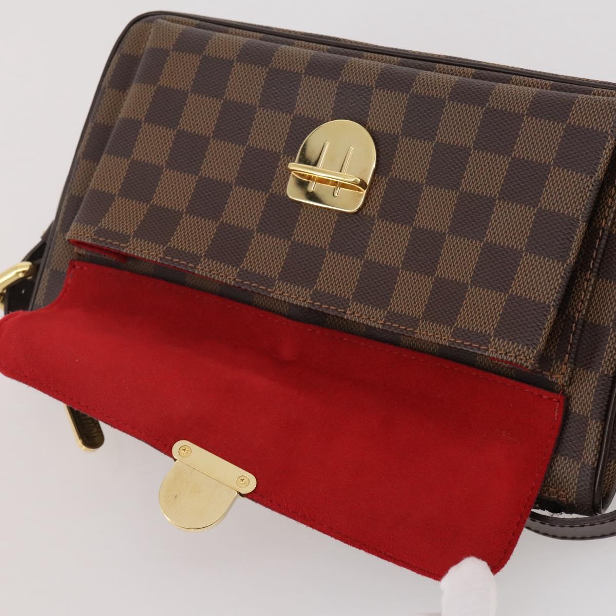 LOUIS VUITTON Damier Ebene Ravello PM Shoulder Bag N60007 LV Auth 205080V