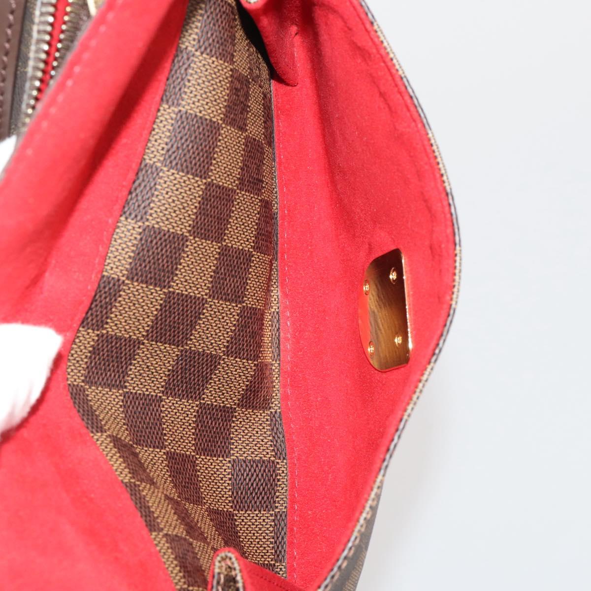LOUIS VUITTON Damier Ebene Ravello PM Shoulder Bag N60007 LV Auth 205080V