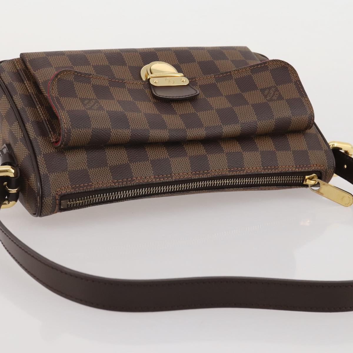 LOUIS VUITTON Damier Ebene Ravello PM Shoulder Bag N60007 LV Auth 205080V