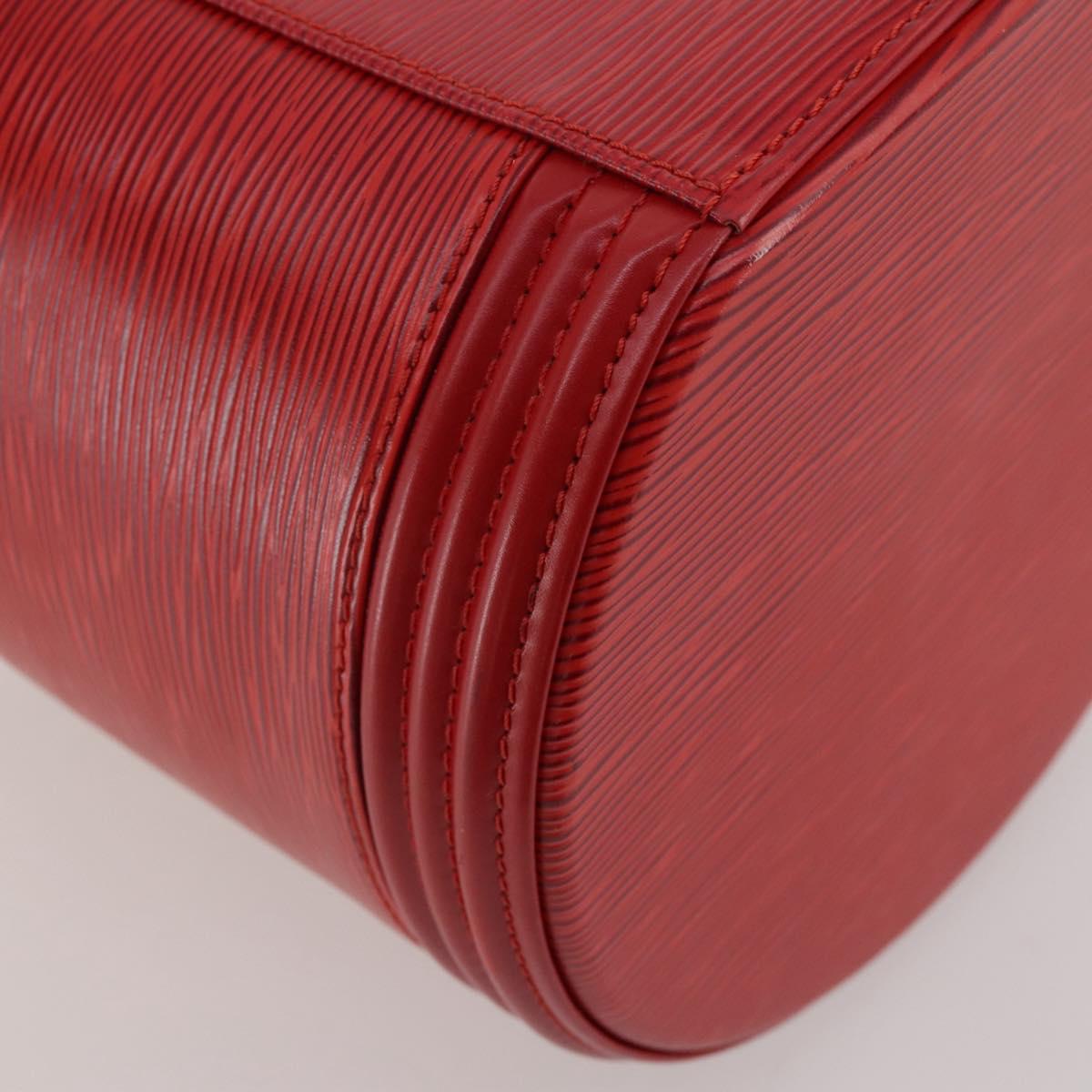 LOUIS VUITTON Epi Cannes Hand Bag Red M48037 LV Auth 205082V