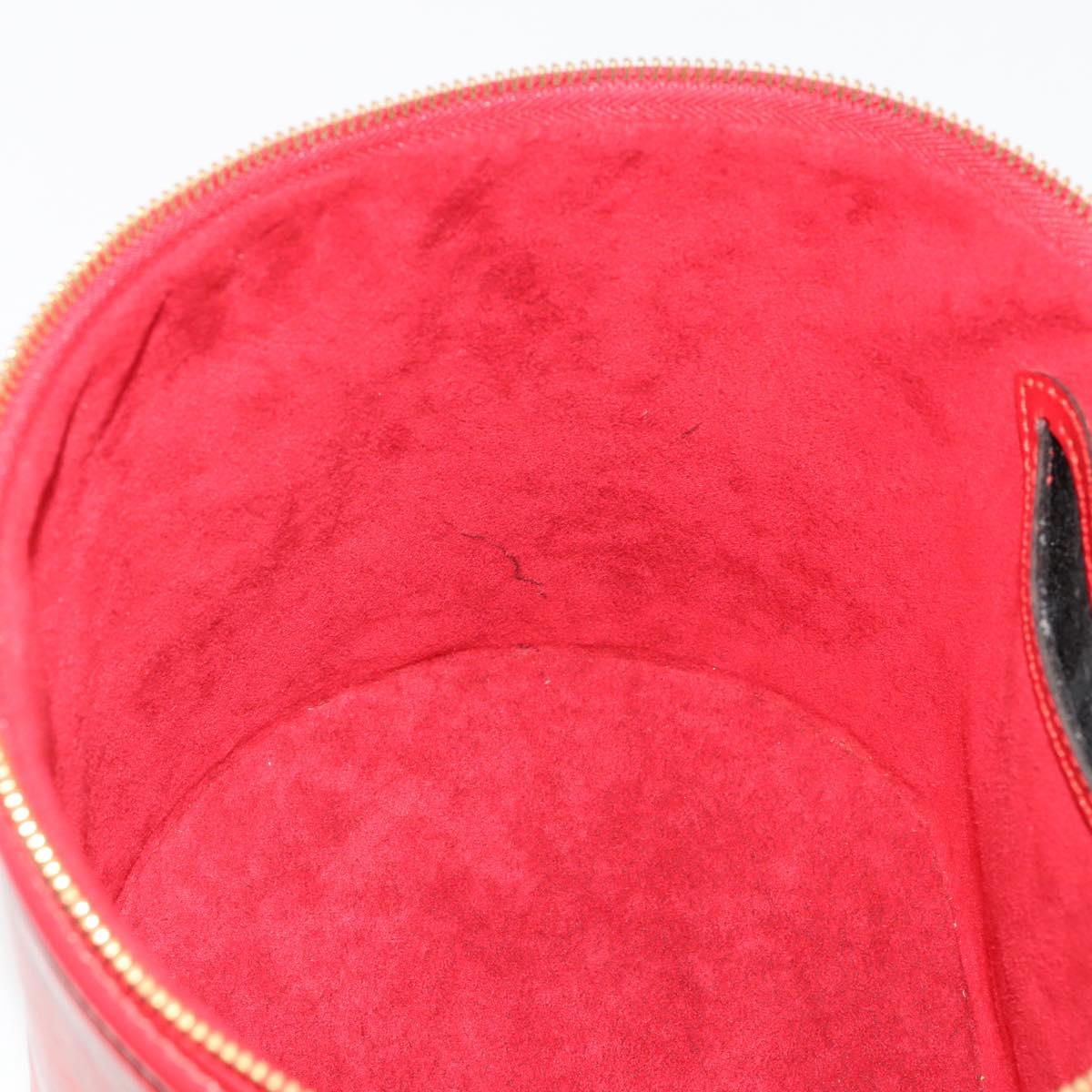 LOUIS VUITTON Epi Cannes Hand Bag Red M48037 LV Auth 205082V