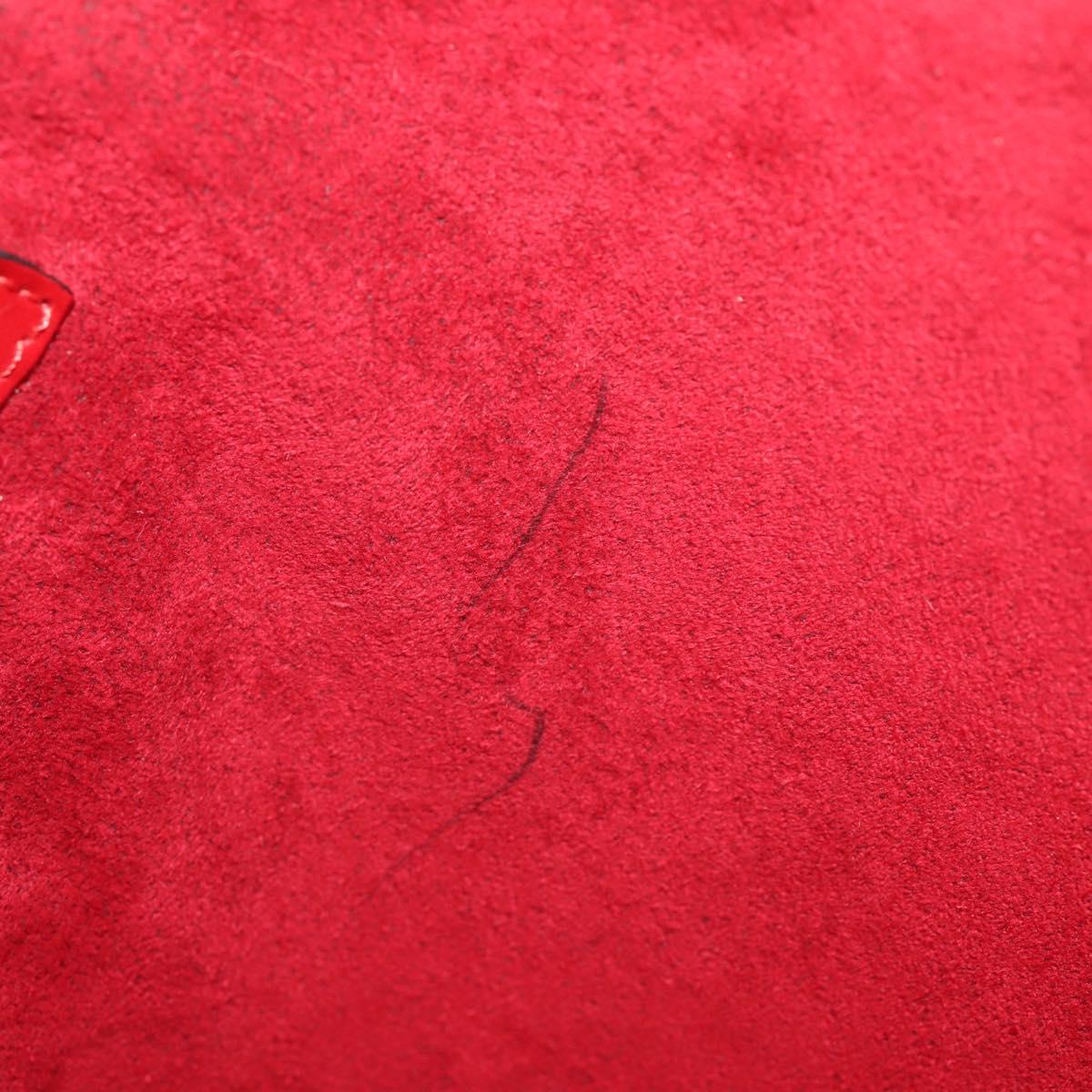 LOUIS VUITTON Epi Cannes Hand Bag Red M48037 LV Auth 205082V
