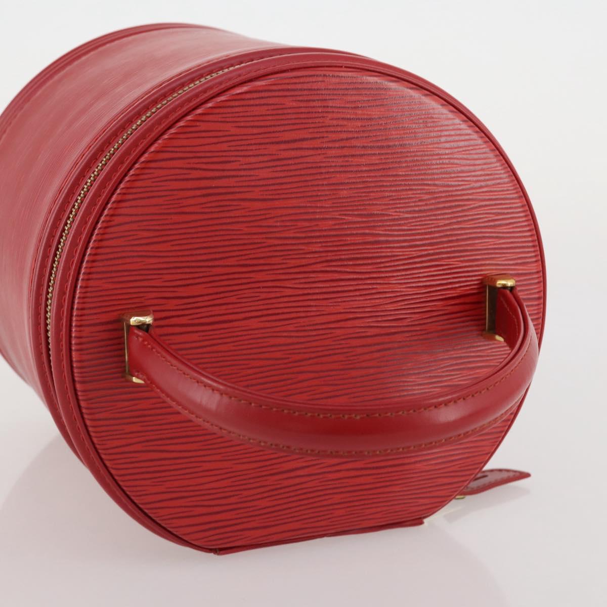 LOUIS VUITTON Epi Cannes Hand Bag Red M48037 LV Auth 205082V