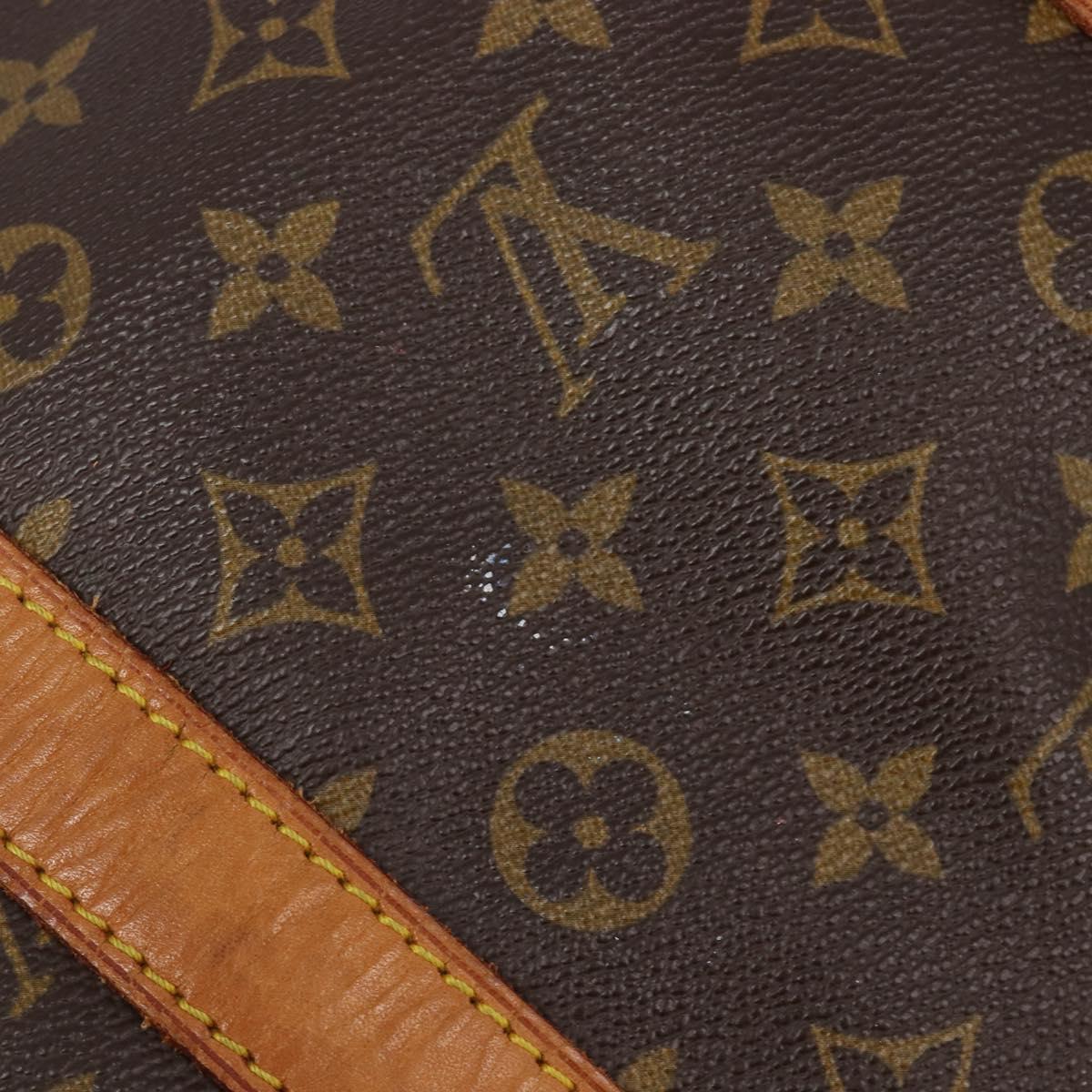 LOUIS VUITTON Monogram Keepall 55 Boston Bag M41424 LV Auth 205084V