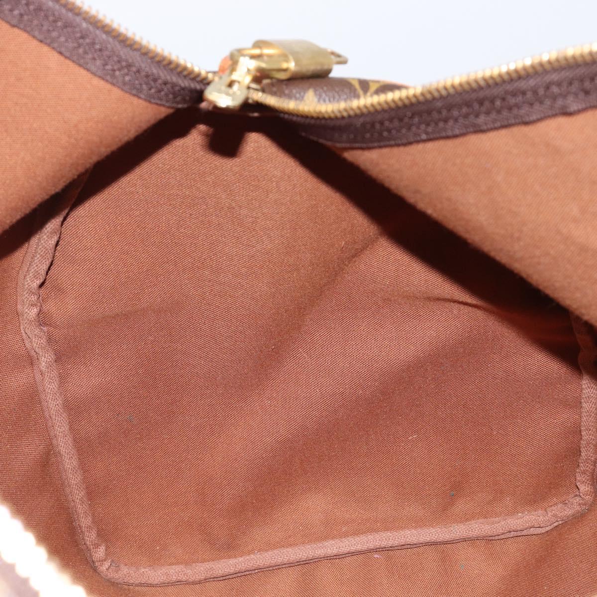 LOUIS VUITTON Monogram Keepall 55 Boston Bag M41424 LV Auth 205084V