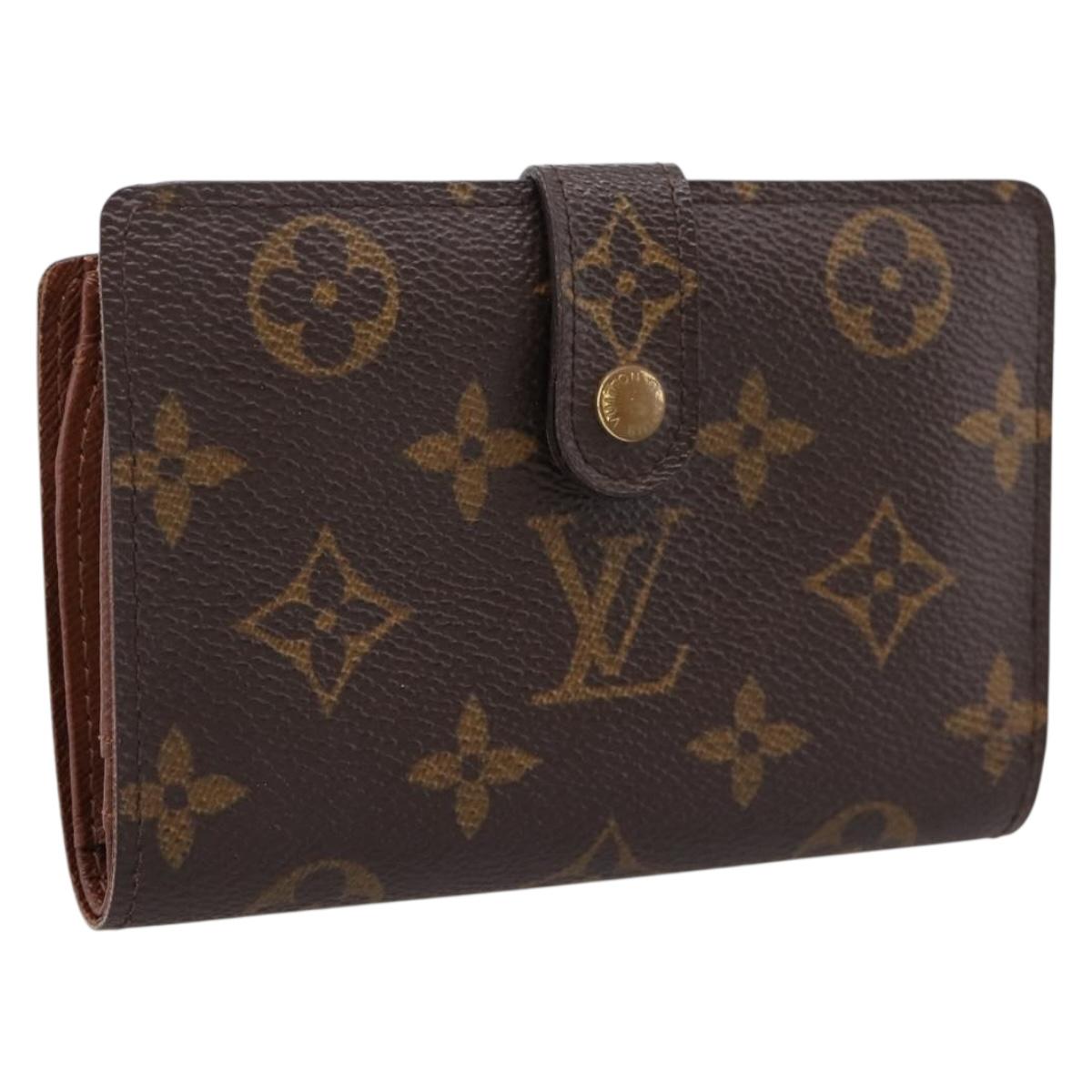 LOUIS VUITTON Porte Monnaie Billets Viennois Wallet M61663 LV Auth 205086V