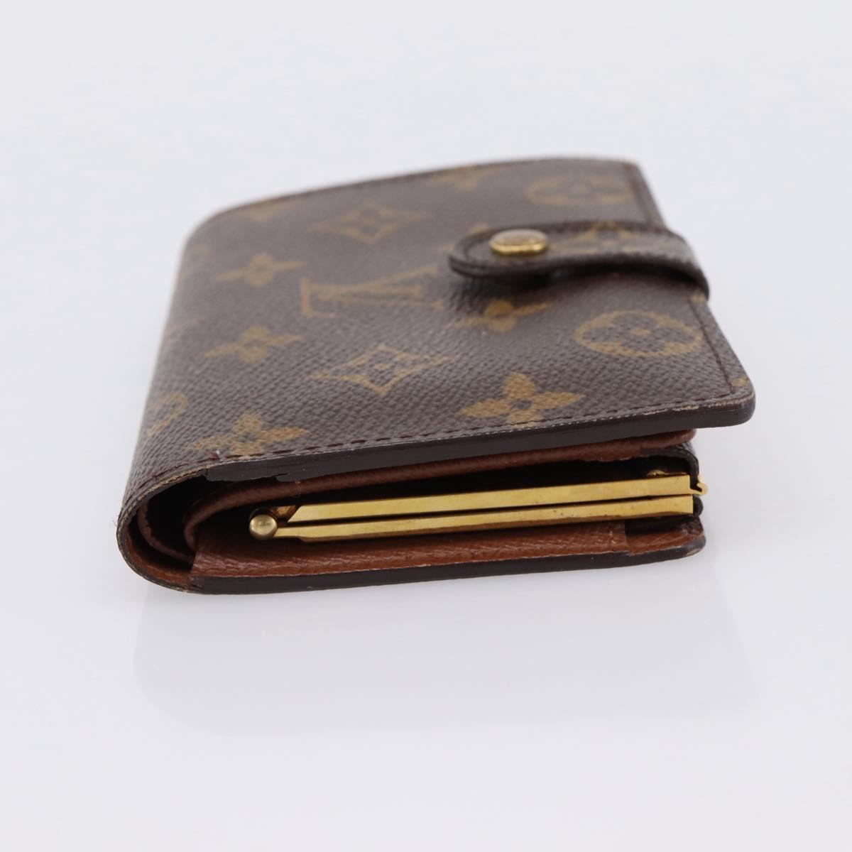 LOUIS VUITTON Porte Monnaie Billets Viennois Wallet M61663 LV Auth 205086V