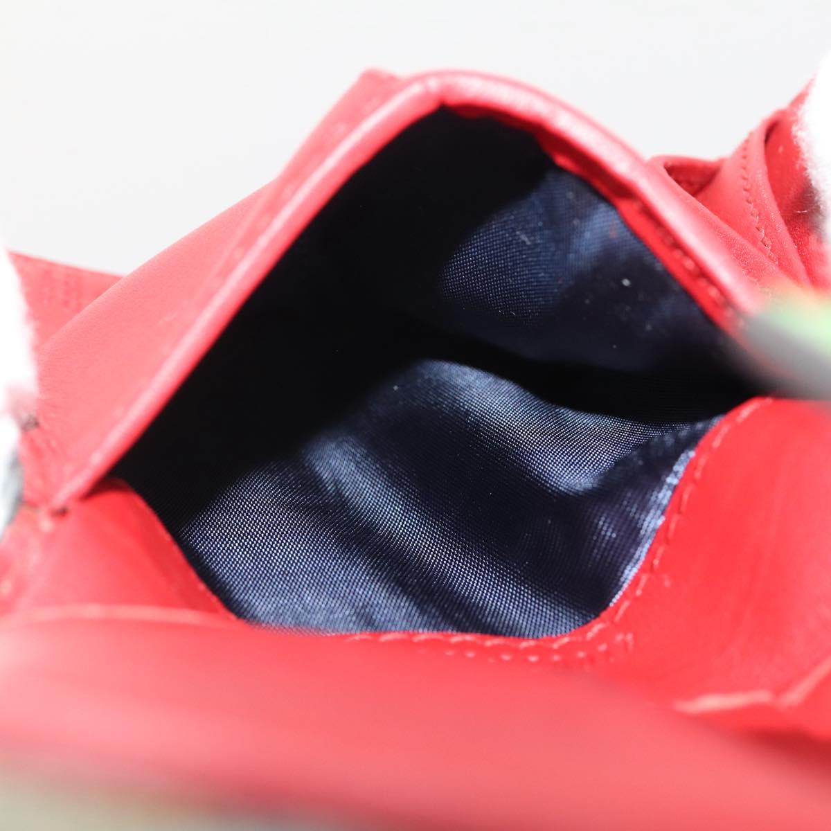 GUCCI GG Blooms Bifold Wallet PVC Blue Gold Tone 410071 Auth 205087V