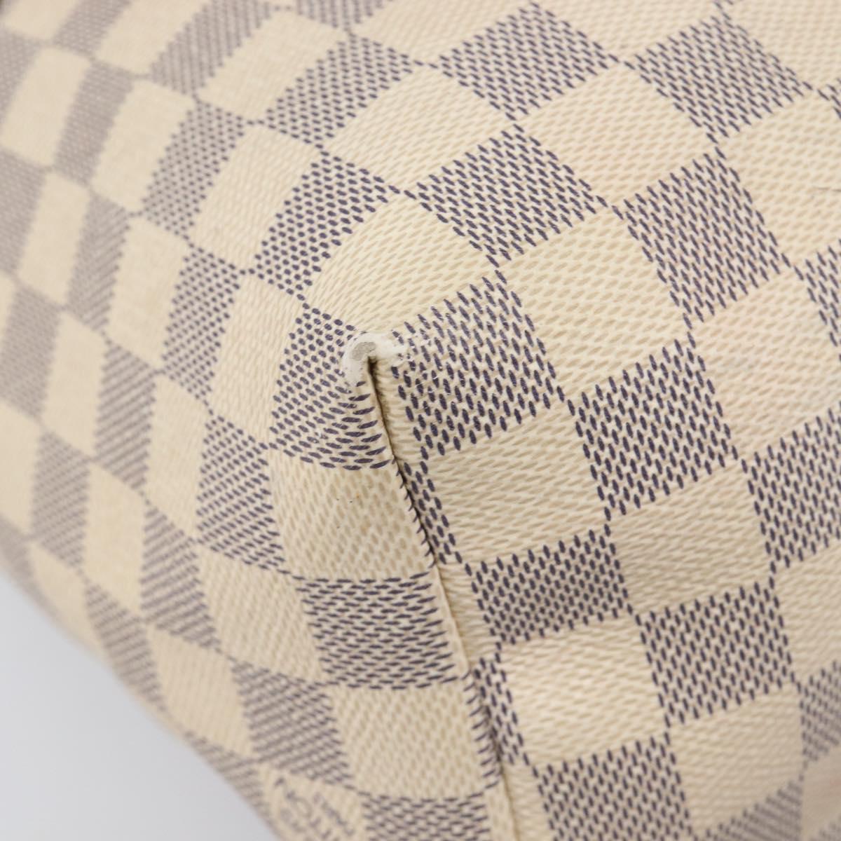 LOUIS VUITTON Damier Azur Speron BB Backpack N44026 LV Auth 205089