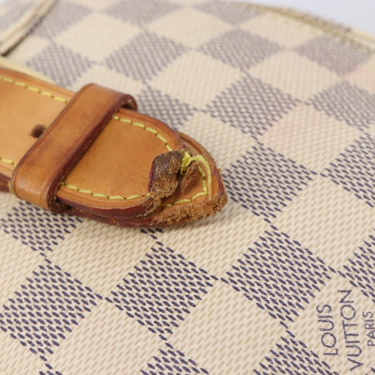 LOUIS VUITTON Damier Azur Speron BB Backpack N44026 LV Auth 205089