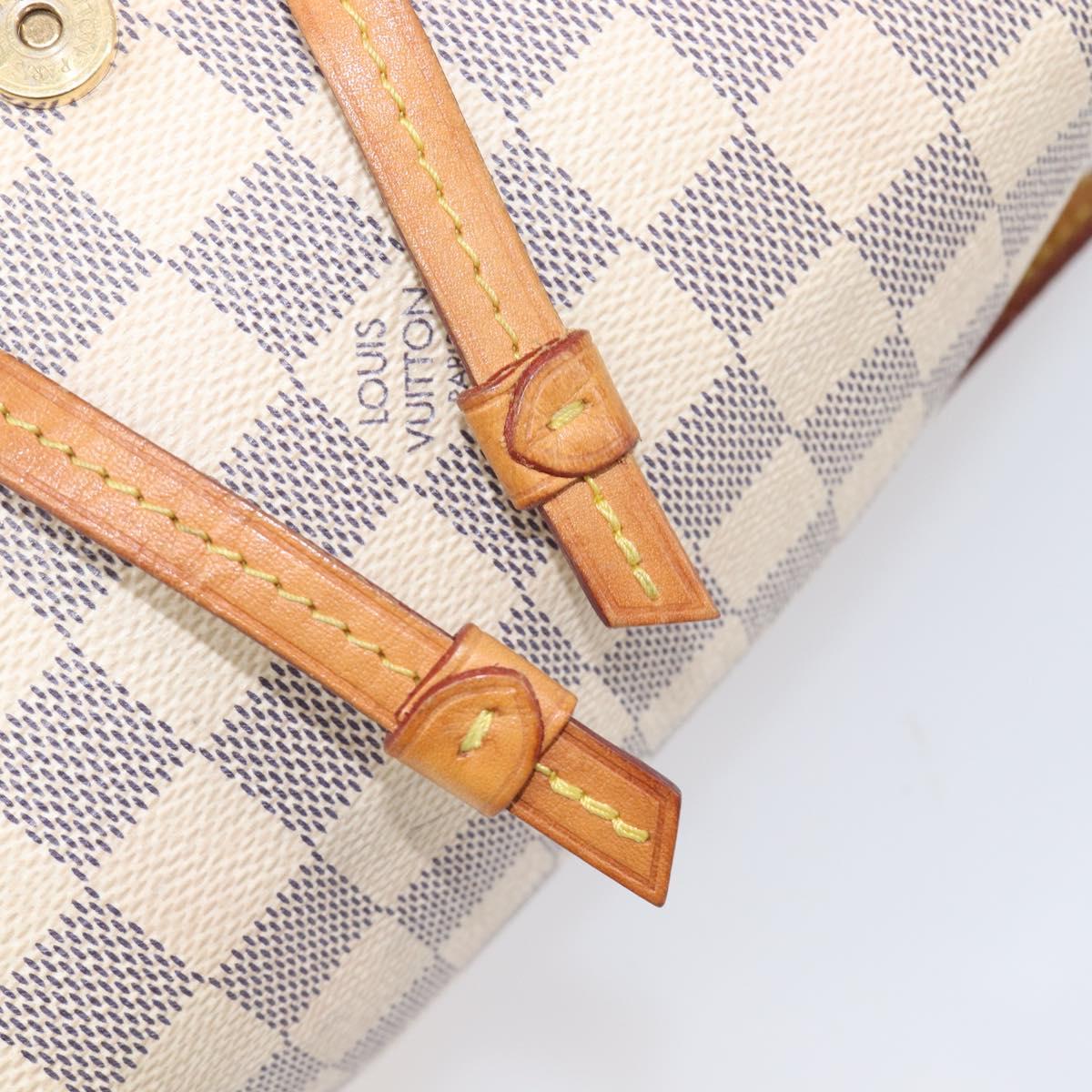 LOUIS VUITTON Damier Azur Speron BB Backpack N44026 LV Auth 205089