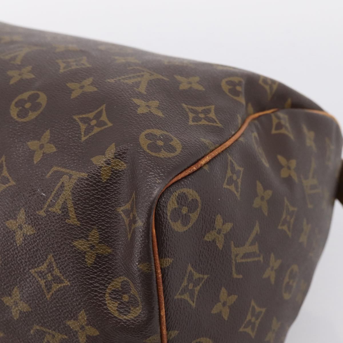 LOUIS VUITTON Monogram Speedy 35 Hand Bag M41524 LV Auth 205090