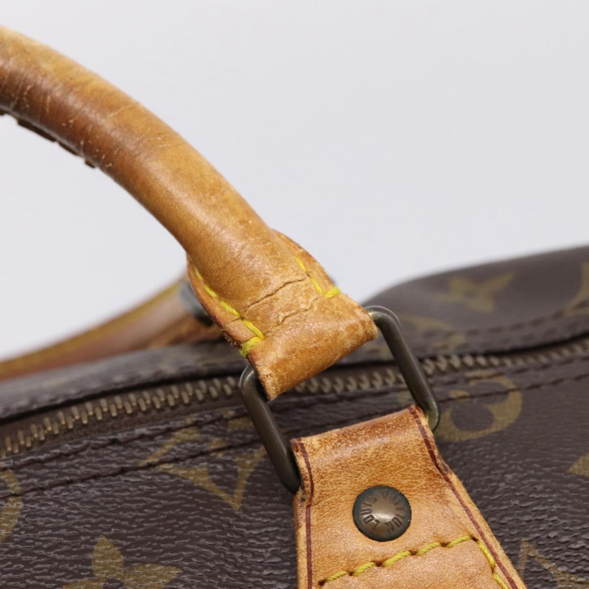 LOUIS VUITTON Monogram Speedy 35 Hand Bag M41524 LV Auth 205090