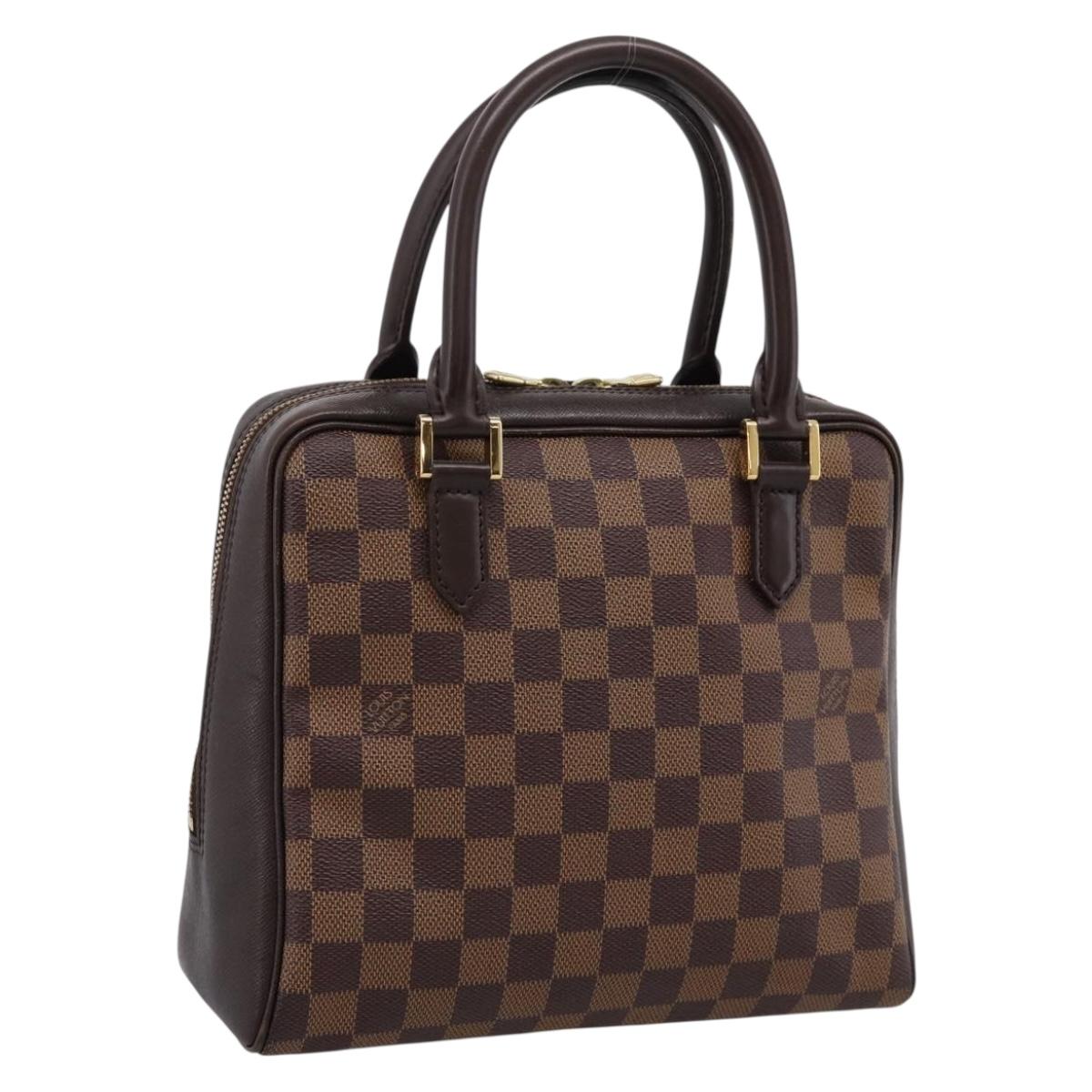 LOUIS VUITTON Damier Ebene Brera Hand Bag N51150 LV Auth 205091V