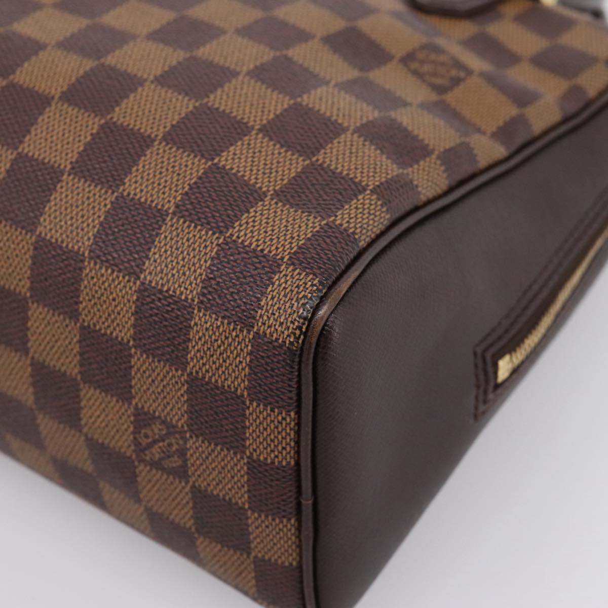LOUIS VUITTON Damier Ebene Brera Hand Bag N51150 LV Auth 205091V