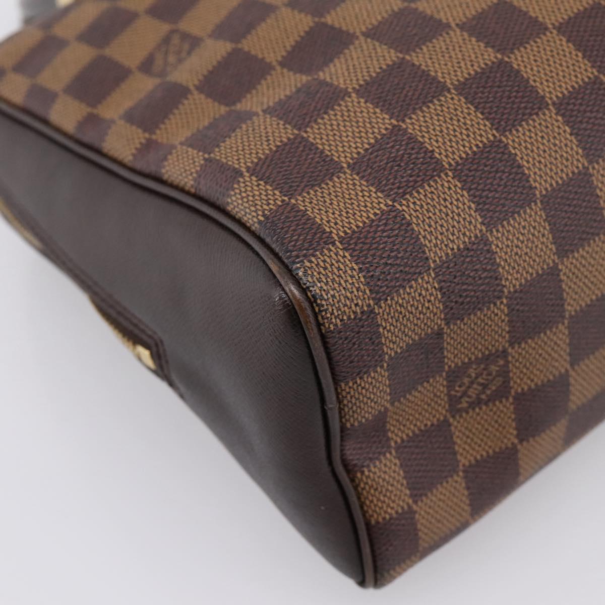 LOUIS VUITTON Damier Ebene Brera Hand Bag N51150 LV Auth 205091V