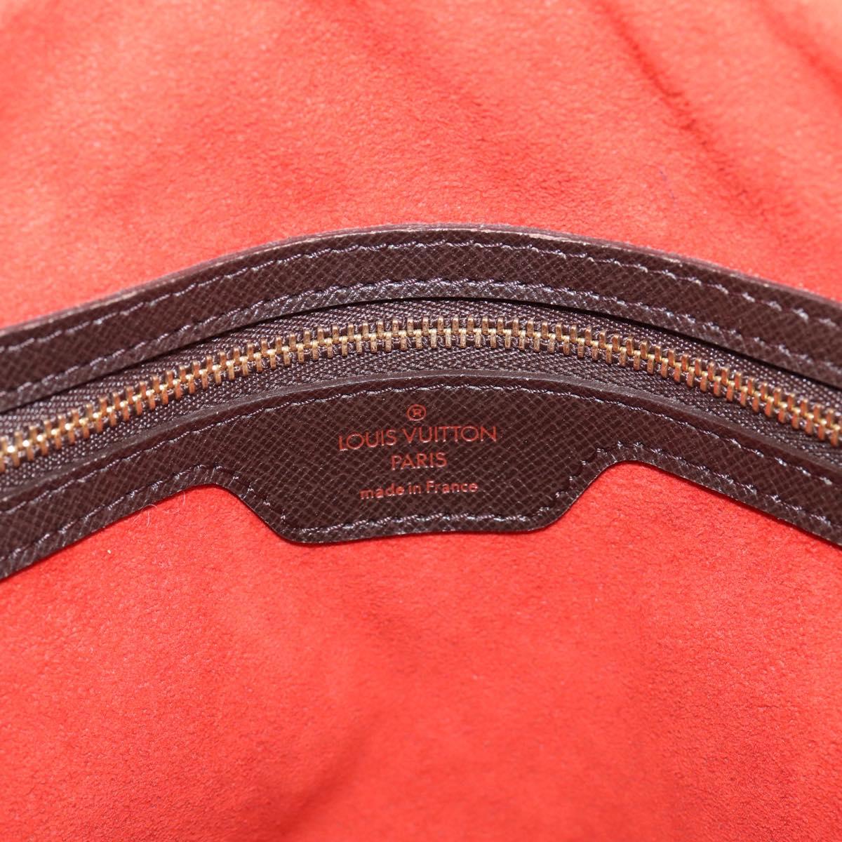 LOUIS VUITTON Damier Ebene Brera Hand Bag N51150 LV Auth 205091V