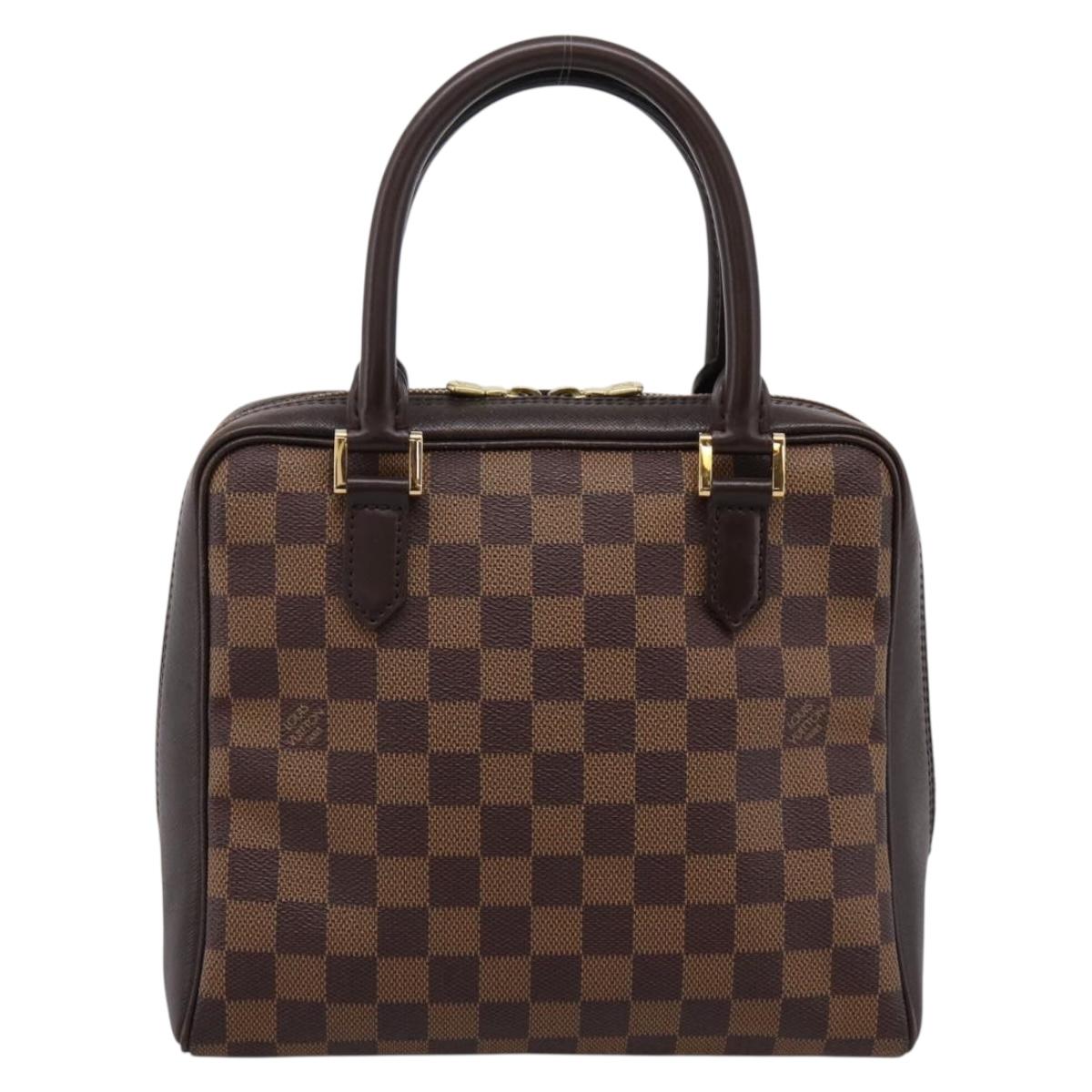 LOUIS VUITTON Damier Ebene Brera Hand Bag N51150 LV Auth 205091V