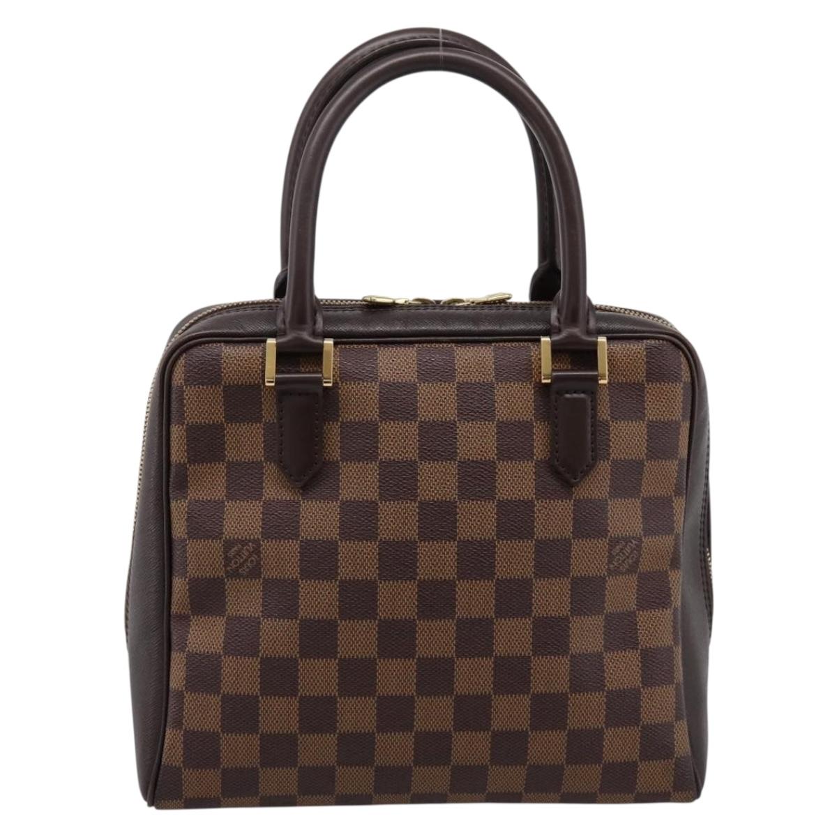 LOUIS VUITTON Damier Ebene Brera Hand Bag N51150 LV Auth 205091V